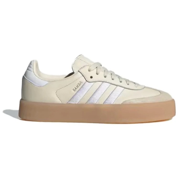 adidas Shoes - Adidas Women's Beige and White Sneakers